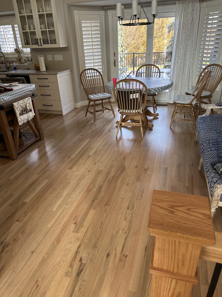 Red Oak Weathered Oak Stained floor